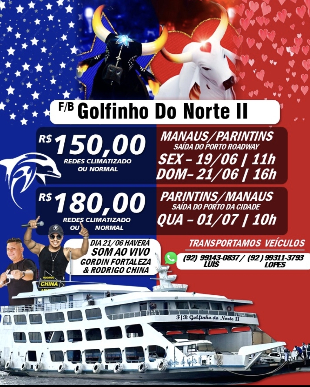 Banner F/B Golfinho do Norte II